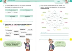 Bibliograph. Instit. GmbH Quali Trainer·Grundschule|Grundschule·Deutsch*Übungsheft - Grammatik 4. Klasse