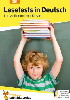 Kinder Hauschka-Verlag Erstlesebücher-Übungsheft mit Lesetests in Deutsch 1. Klasse