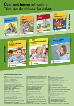 Hauschka Verlag GmbH Grundschule·Sachkunde-Übungsheft mit Tests im Sachunterricht 4. Klasse