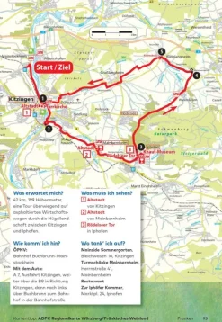 BVA Bielefelder Verlag Radreisen & Radtouren-BVA Die 25 schönsten E-Bike Touren in Franken