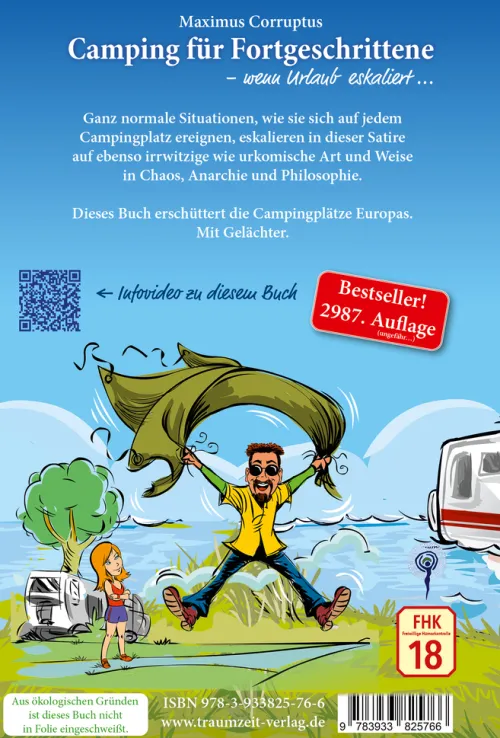 Traumzeit Verlag Cartoons*Camping für Fortgeschrittene - wenn Urlaub eskaliert