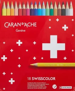 Caran d'Ache Buntstifte*Buntstifte SWISSCOLOR 18er Set