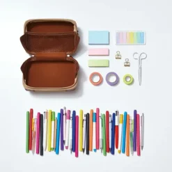 Carchette Carry Pouch (Beige) - Stiftetasche - Kosmetiktasche*Bookchair Vertrieb Online