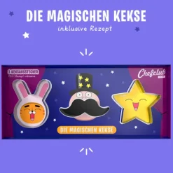 Snacking Media Küche & Esszimmer-Chefclub Kids - Keksausstecher: Magische Kekse