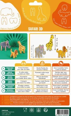 Chefclub Kids - Keksausstecher Safari Kekse 3D*Snacking Media New