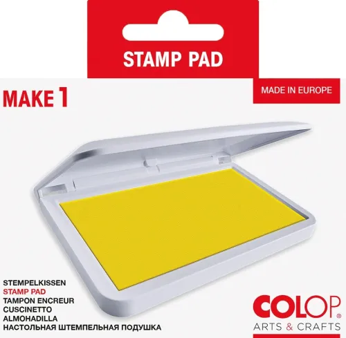 COLOP Stempel & -Kissen*MAKE 1 Stempelkissen, sunny yellow, 50 x 90 mm