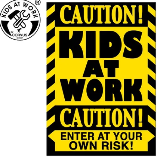 Corvus Postkarten-A750415 - Kids at work Postkarte 15x10,5cm