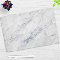 Cover-your-desk Schreibtischunterlagen-Schreibtischunterlage für Kinder und Erwachsene Marmor, aus hochwertigem Vinyl , 60 x 40 cm