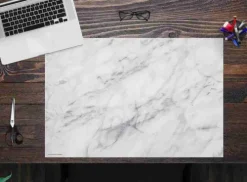 Cover-your-desk Schreibtischunterlagen-Schreibtischunterlage für Kinder und Erwachsene Marmor, aus hochwertigem Vinyl , 60 x 40 cm