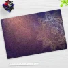 Cover-your-desk Schreibtischunterlagen-Schreibtischunterlage für Kinder und Erwachsene lila-goldenes Mandala, aus hochwertigem Vinyl, 60 x 40 cm
