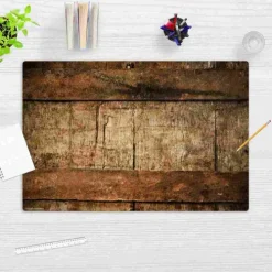 Schreibtischunterlage Vinyl Rustikales Holz, 60 x 40 cm*Cover-your-desk Best