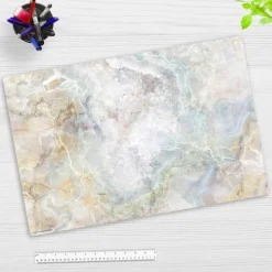 Schreibtischunterlage für Kinder Marmorplatte in bunten Farben, aus hochwertigem Vinyl , 60 x 40 cm*Cover-your-desk Clearance