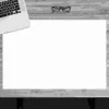 Schreibtischunterlage für Kinder und Erwachsene Schreibtischunterlage Weiß, aus hochwertigem Vinyl , 60 x 40 cm*Cover-your-desk Hot