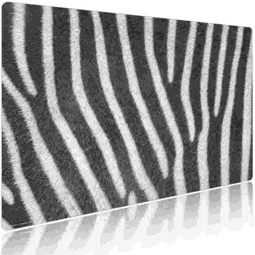 Schreibtischunterlage für Kinder und Erwachsene Zebra Muster, aus hochwertigem Vinyl , 60 x 40 cm*Cover-your-desk Clearance
