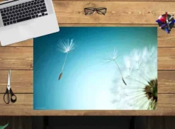 Cover-your-desk Schreibtischunterlagen*Schreibtischunterlage für Kinder und Erwachsene Pusteblume, aus hochwertigem Vinyl , 60 x 40 cm