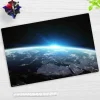 Cover-your-desk Schreibtischunterlagen*Schreibtischunterlage für Kinder und Erwachsene Erdkugel bei Nacht, aus hochwertigem Vinyl , 60 x 40 cm