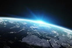 Cover-your-desk Schreibtischunterlagen*Schreibtischunterlage für Kinder und Erwachsene Erdkugel bei Nacht, aus hochwertigem Vinyl , 60 x 40 cm