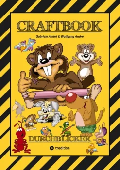 Kinder tredition Bilderbücher-CRAFTBOOK - 100 TOLLE MOTIVE - MALEN - BASTELN - UHRZEIT LERNEN - KNIFFELIGE RÄTSEL - LUSTIGE AUFGABEN - GESTALTEN