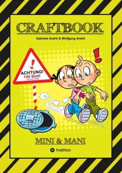 Kinder tredition Bilderbücher-CRAFTBOOK - ABENTEUER - 140 BLATT SPECIAL-EDTITION - MEHR FARBE - THEMENWELTEN - MALMOTIVE - RÄTSEL - TIERE - ZIRKUS