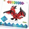 CreativaMente Bastelpapier & Origami-Creagami - Origami 3D Drachen, 481 Teile