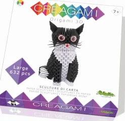 Creagami - Origami 3D Katze, 632 Teile*CreativaMente