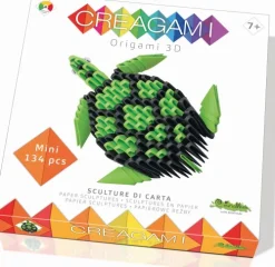 Carletto Deutschland GmbH Bastelpapier & Origami*CREAGAMI - Origami 3D Schildkröte 134 Teile