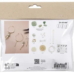 DIY Sets Beads Mini Kreativ Set Schmuck, Armband und Ohrringe , aus Aventurin-Quarz-Mischung, Kreativ Box*Creativ Company Best