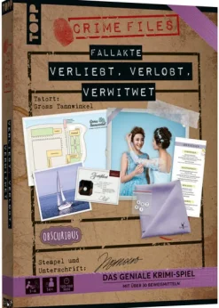 frechverlag GmbH Puzzles & Puzzlezubehör-Crime Files - Fallakte: Verliebt, verlobt, verwitwet