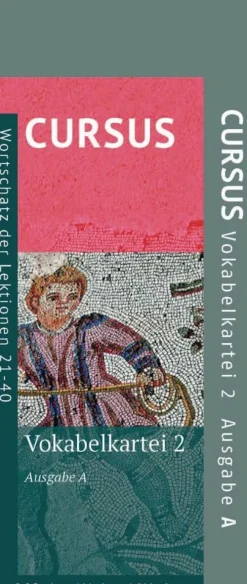 Buchner, C.C. Verlag Lateinische Bücher*Cursus A - neu. Vokabelkartei 2
