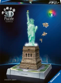 Ravensburger Spieleverlag Modelle & Konstruktion*3D Puzzle Iconics: Freiheitsstatue - mit Licht
