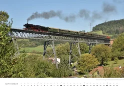 Heel Verlag GmbH Wandkalender-Dampfloks in Farbe Kalender 2026