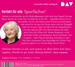 Der Audio Verlag GmbH Romane·Humor & Satire*Dann lassen wir eben die Heizdecke weg! Sparen mit der Online-Omi