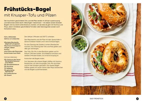 riva Verlag Vollwertküche-Das Airfryer-Kochbuch: Vegan
