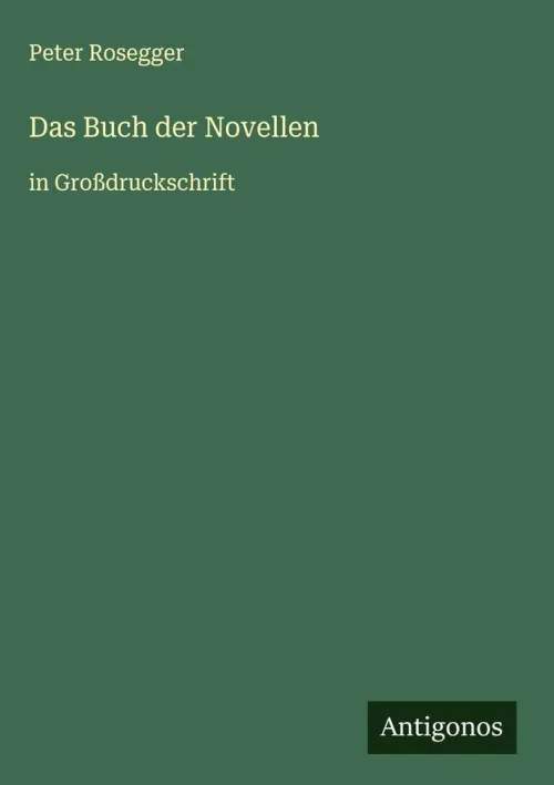 Das Buch der Novellen*Antigonos Verlag Sale
