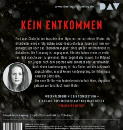 Der Audio Verlag GmbH Krimis & Thriller·Psychothriller*Das Chalet - Mit dem Schnee kommt der Tod