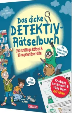 Das dicke Detektiv-Rätselbuch*Carlsen Verlag GmbH Hot