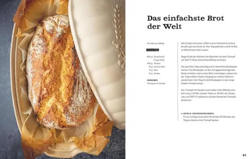 Gräfe u. Unzer AutorenV Vollwertküche|Star-Köche-Das einfachste Brot der Welt