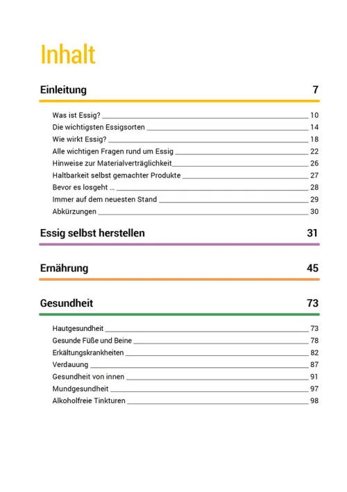 smarticular Verlag Nachhaltigkeit-Das Essig-Handbuch