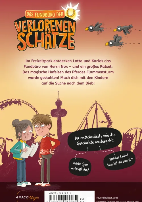 Ravensburger Verlag 6-10 Jahre*Das Fundbüro der verlorenen Schätze - Flammensturm