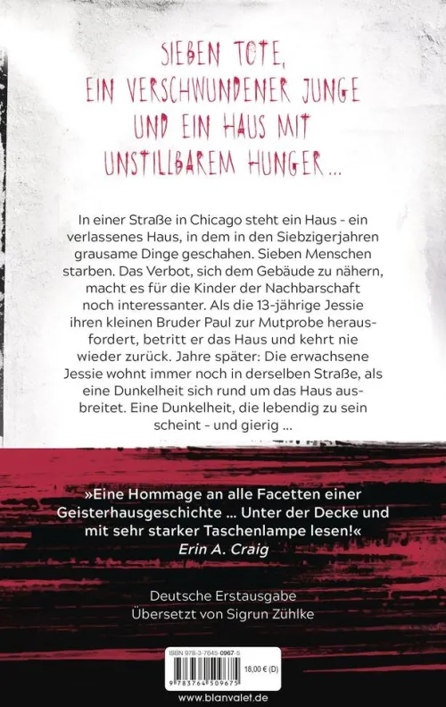 Das gierige Haus*Blanvalet Verlag Outlet