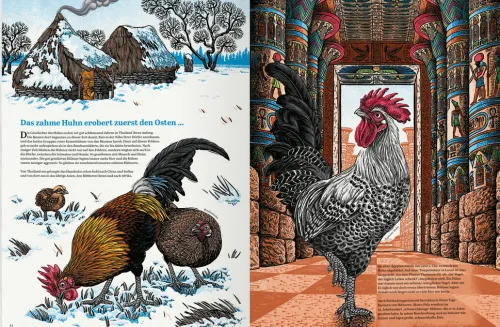 Kinder Gerstenberg Verlag 6-10 Jahre-Das große Buch der Hühner