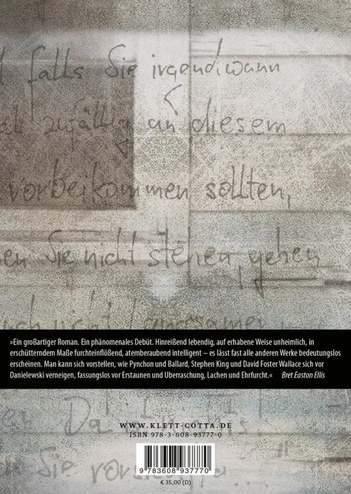 Klett-Cotta Verlag Horror*Das Haus