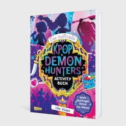 Kinder Carlsen Verlag GmbH Kinder- & Jugendbücher-Das inoffizielle K-POP DEMON HUNTERS Activity Buch