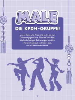 Kinder Carlsen Verlag GmbH Kinder- & Jugendbücher-Das inoffizielle K-POP DEMON HUNTERS Activity Buch