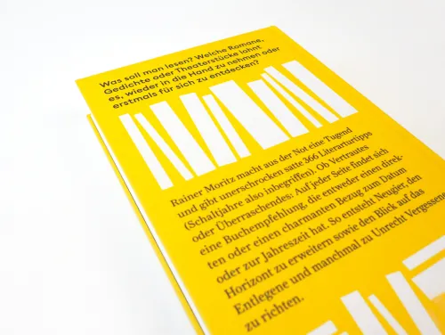 Das Jahr in Büchern. Literaturtipps für jeden Tag*Reclam Philipp Jun. Sale