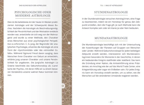 Das kleine Buch der Astrologie*Ars Edition GmbH Outlet