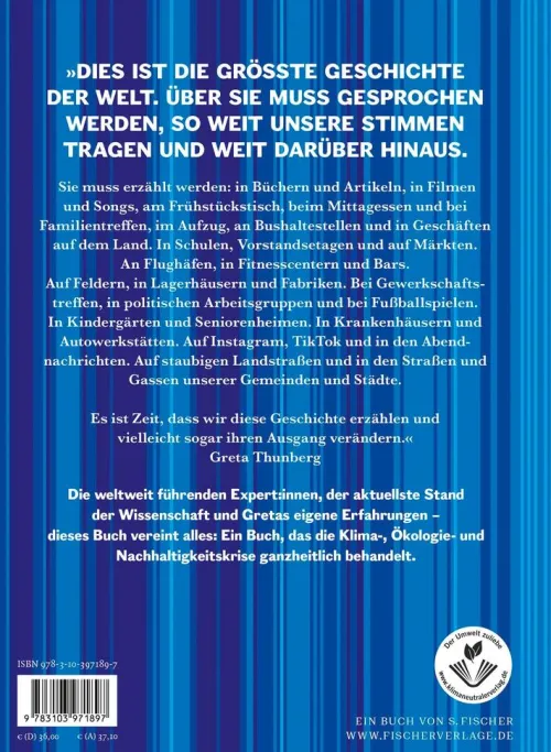 FISCHER, S. Nachhaltigkeit-Das Klima-Buch von Greta Thunberg