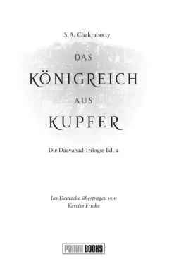 Panini Verlags GmbH Historische Fantasy*Das Königreich aus Kupfer