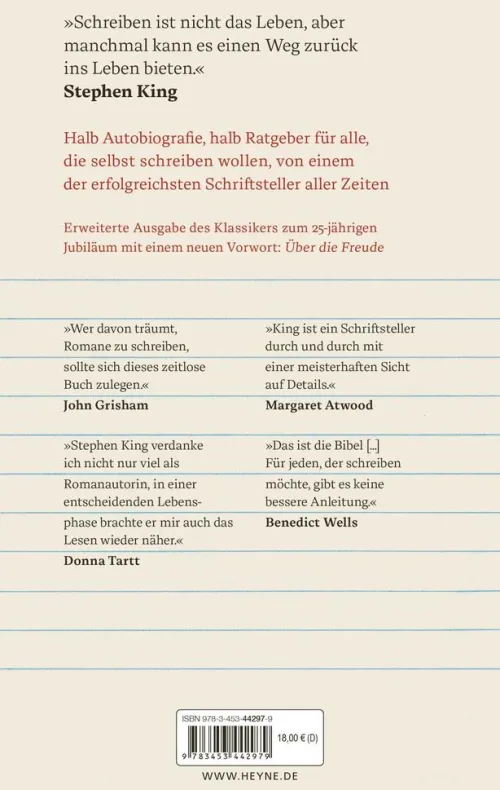 Heyne Verlag Horror-Das Leben und das Schreiben