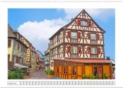 Das malerische Colmar im Elsass (Wandkalender 2026 DIN A2 quer), Monatskalender*Calvendo Clearance